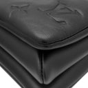 ルイヴィトン LOUIS VUITTON クッサン BB M21259 ブラック ラムスキン 2WAYバッグ ゴールド金具 モノグラム チェーンショルダー クラッチ