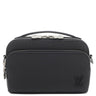 ルイヴィトン Louis Vuitton アヴェニュー メッセンジャー M11657 ブラック タイガ ショルダーバッグ シルバー金具 黒
