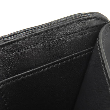 バレンシアガ Balenciaga モナコ BBロゴ ミニ財布 765467 ブラック ラムスキン 三つ折り財布 ヴィンテージ金具 黒 MONACO コンパクトウォレット