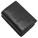 バレンシアガ Balenciaga モナコ BBロゴ ミニ財布 765467 ブラック ラムスキン 三つ折り財布 ヴィンテージ金具 黒 MONACO コンパクトウォレット