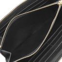 バレンシアガ BALENCIAGA ネオクラシック コンチネンタル ウォレット 640115 ブラック レザー 長財布 ゴールド金具 黒 ロングウォレット ラウンドファスナー