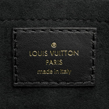 ルイヴィトン LOUIS VUITTON ニューウェーブ ハートバッグ M52796 ブラック レザー ショルダーバッグ ゴールド金具 黒