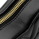 ルイヴィトン LOUIS VUITTON ニューウェーブ ハートバッグ M52796 ブラック レザー ショルダーバッグ ゴールド金具 黒