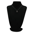 ノンブランド NON BRAND ルビー 0.70ct ダイヤモンド ペンダント レッド×プラチナシルバー Pt900 ルビー ダイヤモンド PT850(チェーン) ネックレス 赤 レッド 1石 1粒 オーバルミックスカット プラチナ フラワー