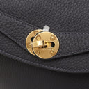 エルメス HERMES リンディ26 キャバン トリヨンクレマンス 2WAYバッグ ゴールド金具 新品 未使用 ダークグレー 2025年製
