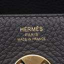 エルメス HERMES リンディ26 キャバン トリヨンクレマンス 2WAYバッグ ゴールド金具 新品 未使用 ダークグレー 2025年製