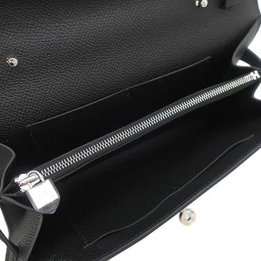 エルメス Herms ケリーウォレット ロング トゥーゴー ブラック ヴォーエプソン 長財布 シルバー金具 新品 未使用 黒 2025年製