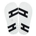 エルメス HERMES インフラ H241919ZH02390 ブラック カーフ ゴム #41 サンダル 新品 未使用 黒 白 ホワイトソール 超軽量ソール H