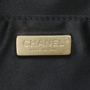 シャネル Chanel スパンコール ボディバッグ ブラック×ゴールド スパンコール レザー ウエストバッグ ガンメタル金具 黒 ベルトバッグ ココマーク