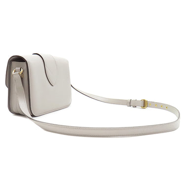 ルイヴィトン LOUIS VUITTON LV PONT9 LVポンヌフ M55950 クレーム スムースレザー ショルダーバッグ ゴールド金具 白 LVサークル