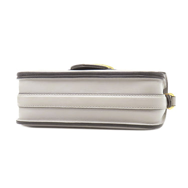 ルイヴィトン LOUIS VUITTON LV PONT9 LVポンヌフ M55950 クレーム スムースレザー ショルダーバッグ ゴールド金具 白 LVサークル