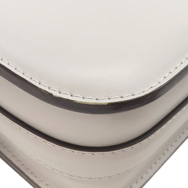 ルイヴィトン LOUIS VUITTON LV PONT9 LVポンヌフ M55950 クレーム スムースレザー ショルダーバッグ ゴールド金具 白 LVサークル