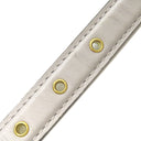 ルイヴィトン LOUIS VUITTON LV PONT9 LVポンヌフ M55950 クレーム スムースレザー ショルダーバッグ ゴールド金具 白 LVサークル