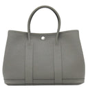エルメス HERMES ガーデンパーティーTPM グリメイヤー ネゴンダ トートバッグ シルバー金具 グレー