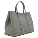 エルメス HERMES ガーデンパーティーTPM グリメイヤー ネゴンダ トートバッグ シルバー金具 グレー