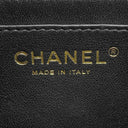 シャネル CHANEL ミニ マトラッセ 20チェーン ブラック ラムスキン ショルダーバッグ ゴールド金具 黒