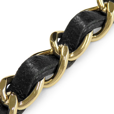 シャネル CHANEL ミニ マトラッセ 20チェーン ブラック ラムスキン ショルダーバッグ ゴールド金具 黒