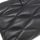サンローラン SAINT LAURENT LE 5 A 7 ショルダーバッグ 698567 AAAO0 1000 ブラック ラムスキン ショルダーバッグ ゴールド金具 ワンショルダー