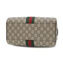グッチ GUCCI スモール トップハンドル 772061 ベージュ×ブラウン GGスプリームキャンバス レザー 2WAYバッグ ゴールド金具 ボストントラベル シェリー ウェブ