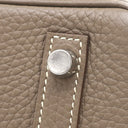 エルメス HERMES バーキン30 エトゥープ トリヨンクレマンス ハンドバッグ シルバー金具 グレージュ