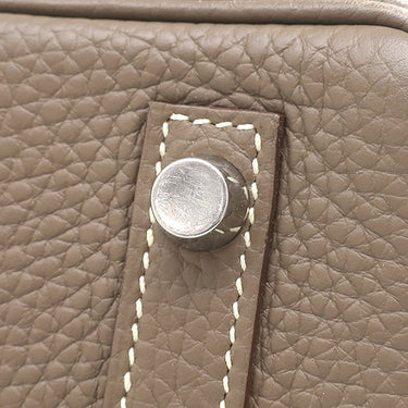 エルメス HERMES バーキン30 エトゥープ トリヨンクレマンス ハンドバッグ シルバー金具 グレージュ