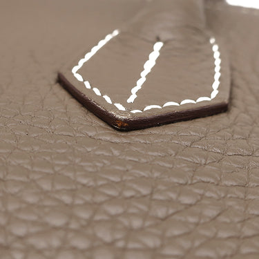 エルメス HERMES バーキン30 エトゥープ トリヨンクレマンス ハンドバッグ シルバー金具 グレージュ