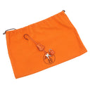 エルメス HERMES バーキン 30 タンジェリン オーストリッチ ハンドバッグ シルバー金具