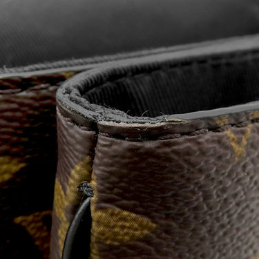 ルイヴィトン Louis Vuitton Sロック ヴェルティカル ウエアラブルウォレット M81522 モノグラムマカサー モノグラムマカサー ショルダーバッグ ブラック金具