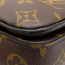 ルイヴィトン Louis Vuitton Sロック ヴェルティカル ウエアラブルウォレット M81522 モノグラムマカサー モノグラムマカサー ショルダーバッグ ブラック金具