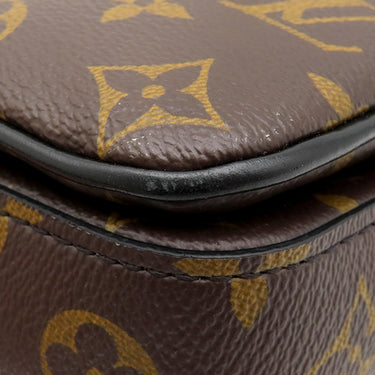 ルイヴィトン Louis Vuitton Sロック ヴェルティカル ウエアラブルウォレット M81522 モノグラムマカサー モノグラムマカサー ショルダーバッグ ブラック金具