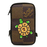 ルイヴィトン Louis Vuitton ダブルフォンポーチ N40377 ダミエジャイアント レザー ダミエエベヌジャイアントキャンバス ショルダーバッグ ブラック金具 LVスクエアード コレクション NIGO カメ