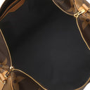ルイヴィトン LOUIS VUITTON キーポル バンドリエール50 M44739 モノグラムジャイアントリバース レザー モノグラムジャイアントリバースキャンバス ボストンバッグ ゴールド金具 茶