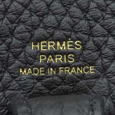 エルメス HERMES エヴリン TPM 16 フリッパーボール ブラック トリヨンクレマンス ショルダーバッグ ゴールド金具 黒 2024年製