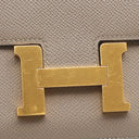 エルメス HERMES コンスタンス3 ミニ グリアスファルト×ジョーヌアンブル ヴォーエプソン ショルダーバッグ ゴールド金具 【PO品】