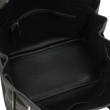 エルメス HERMES バーキン35 ブラック トゴ ハンドバッグ シルバー金具 黒
