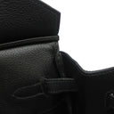 エルメス HERMES バーキン35 ブラック トゴ ハンドバッグ シルバー金具 黒