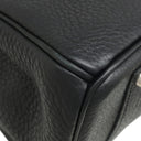 エルメス HERMES バーキン35 ブラック トゴ ハンドバッグ シルバー金具 黒