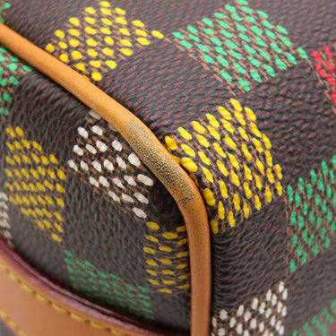 ルイヴィトン LOUIS VUITTON キーポル バンドリエール 25 N00148 マルチカラー ダミエキャンバス LVバーズ ダミエエベヌキャンバス 2WAYバッグ ゴールド金具 ファレル ウィリアムス