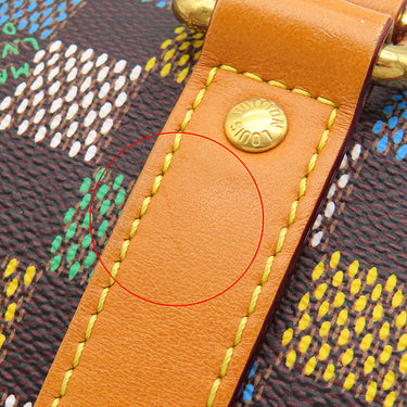 ルイヴィトン LOUIS VUITTON キーポル バンドリエール 25 N00148 マルチカラー ダミエキャンバス LVバーズ ダミエエベヌキャンバス 2WAYバッグ ゴールド金具 ファレル ウィリアムス