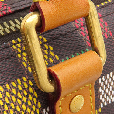 ルイヴィトン LOUIS VUITTON キーポル バンドリエール 25 N00148 マルチカラー ダミエキャンバス LVバーズ ダミエエベヌキャンバス 2WAYバッグ ゴールド金具 ファレル ウィリアムス