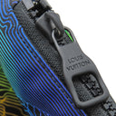 ルイヴィトン Louis Vuitton ポシェット リバーシブル M68777 ブラック系×レインボー ナイロン レザー セカンドバッグ マットブラック金具 クラッチ ポーチ