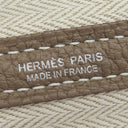 エルメス HERMES ガーデンパーティ PM エトゥープ ネゴンダ トートバッグ シルバー金具 グレージュ