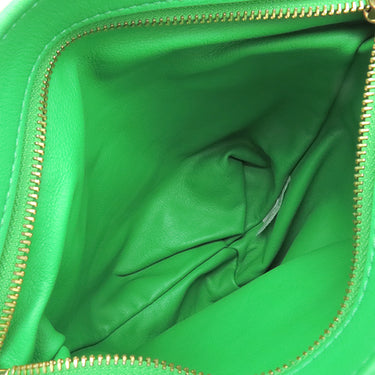 ボッテガヴェネタ Bottega Veneta ミニ ザ ツイスト グリーン レザー ハンドバッグ ゴールド金具 緑