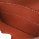 エルメス HERMES ドゴンデュオ ドゴンGM ブリック エバーカラー 長財布 シルバー金具 赤茶 ブリック ロングウォレット