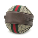 グッチ GUCCI オフィディア ボール型 517350 ベージュ×ブラウン GGスプリームキャンバス レザー 2WAYバッグ ヴィンテージ金具 シェリー ウェブ 茶