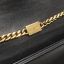 サンローラン SAINT LAURENT ケイト タッセル チェーンショルダー ブラック レザー ショルダーバッグ ゴールド金具 モノグラム カサンドラ 黒 肩掛け