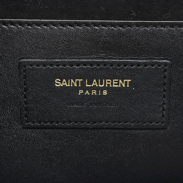 サンローラン SAINT LAURENT ケイト タッセル チェーンショルダー ブラック レザー ショルダーバッグ ゴールド金具 モノグラム カサンドラ 黒 肩掛け