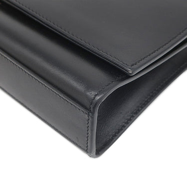 サンローラン SAINT LAURENT ケイト タッセル チェーンショルダー ブラック レザー ショルダーバッグ ゴールド金具 モノグラム カサンドラ 黒 肩掛け