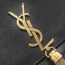 サンローラン SAINT LAURENT ケイト タッセル チェーンショルダー ブラック レザー ショルダーバッグ ゴールド金具 モノグラム カサンドラ 黒 肩掛け