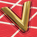 ルイヴィトン LOUIS VUITTON ツイスト マルタージュ M50118 レッド×ホワイト エピレザー ショルダーバッグ ゴールド金具 赤